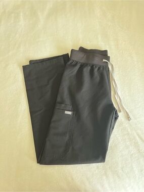 Women’s Black Drawstring Scrub Pants -